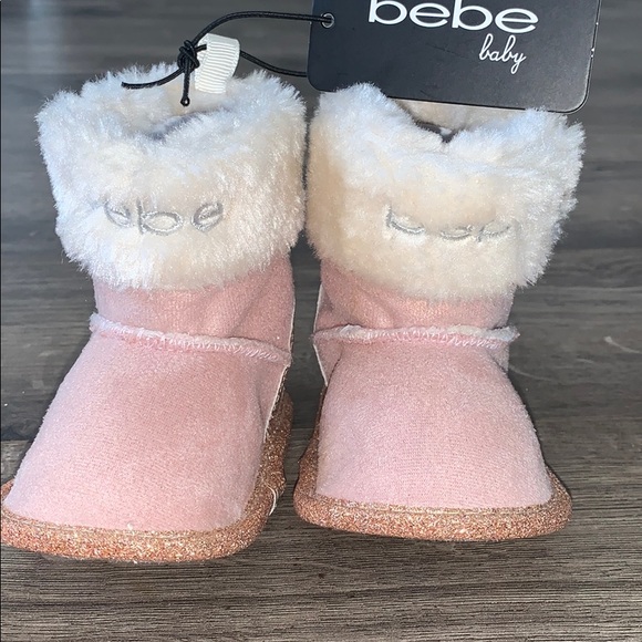 Bebe Baby Pink Winter Boots - Picture 3 of 9